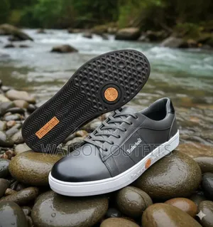 Men's Leather Shoes Timberland Lacoste Branded Very Quality