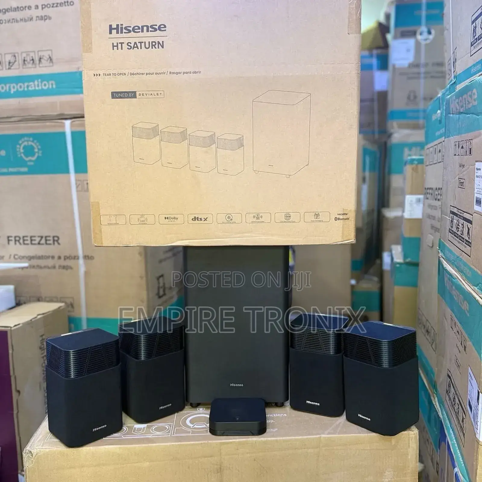 Hisense Ht Saturn – 4.1.2 Channel Dolby Atmos Home Theatre