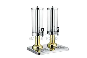 Asc-3lx2 (Gold) – 2×3l Luxury Double Juice Dispenser
