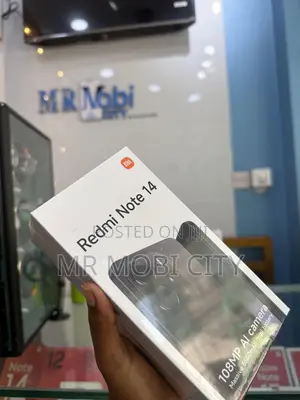New Xiaomi Redmi Note 14 4G 128 GB Black