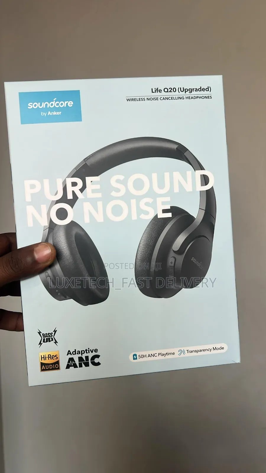 Anker Soundcore Life Q20 Wireless Noise-Cancelling Headphones