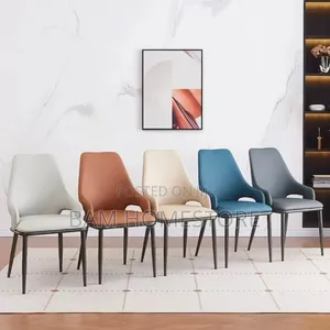 Luxury Nordic Minimalist Upholstered Dining Chair - Sleek Design