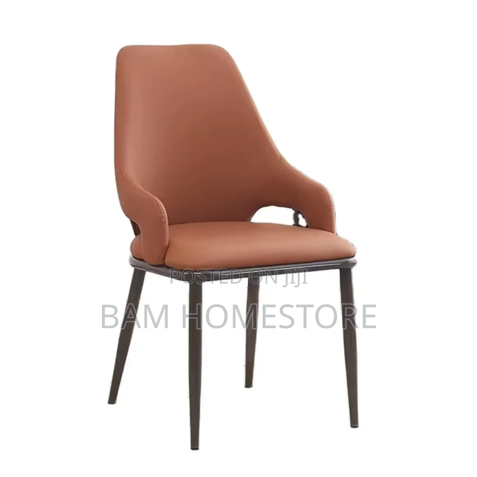 Luxury Nordic Minimalist Upholstered Dining Chair - Sleek Design