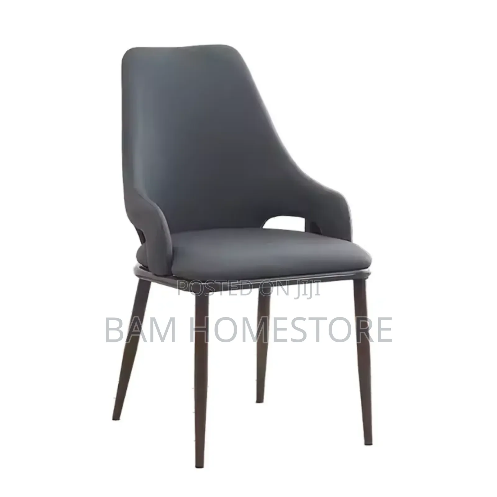 Luxury Nordic Minimalist Upholstered Dining Chair - Sleek Design