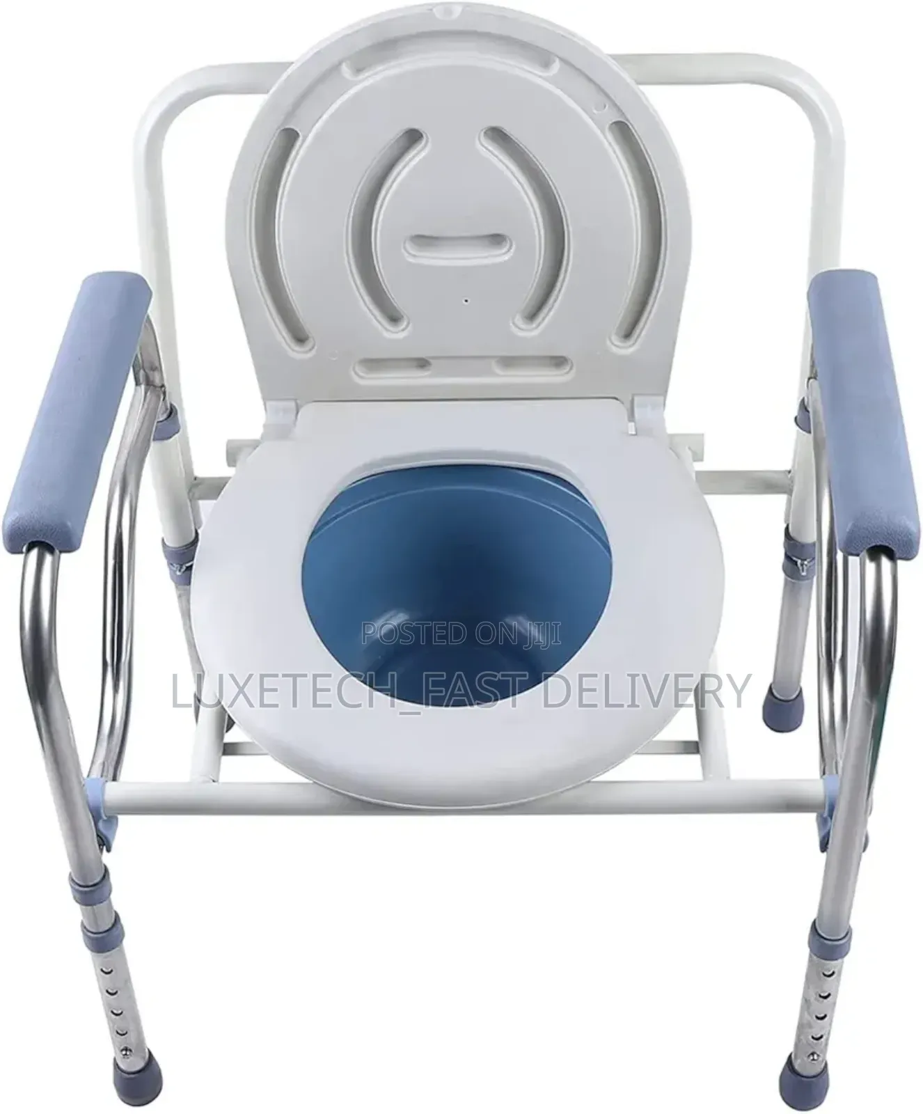 Portable Commode Chair - Used as a Bedside Toilet or Shower Chair