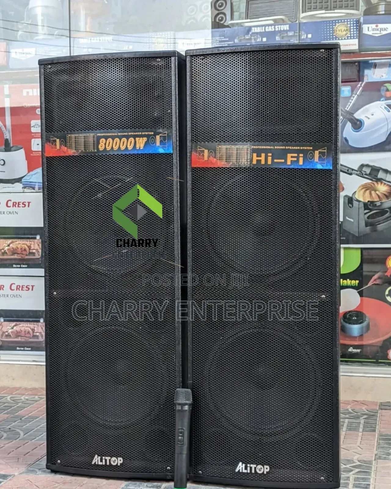 Alitop Speaker Zenye Mziki Bora 80000w Kwa Kanisani, Bar, Biashara N.K
