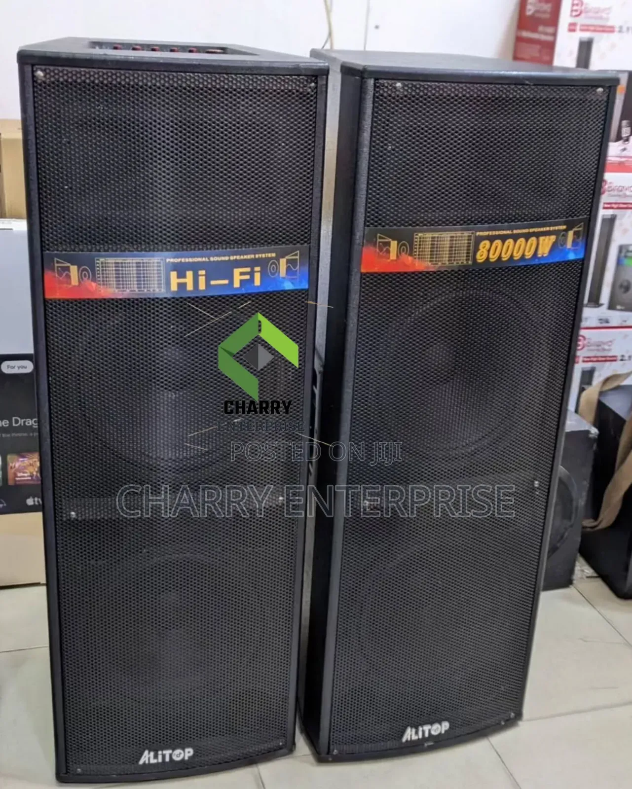 Alitop Speaker Zenye Mziki Bora 80000w Kwa Kanisani, Bar, Biashara N.K