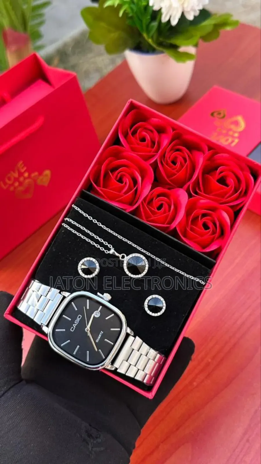 Casio Ladies Valentine Combi