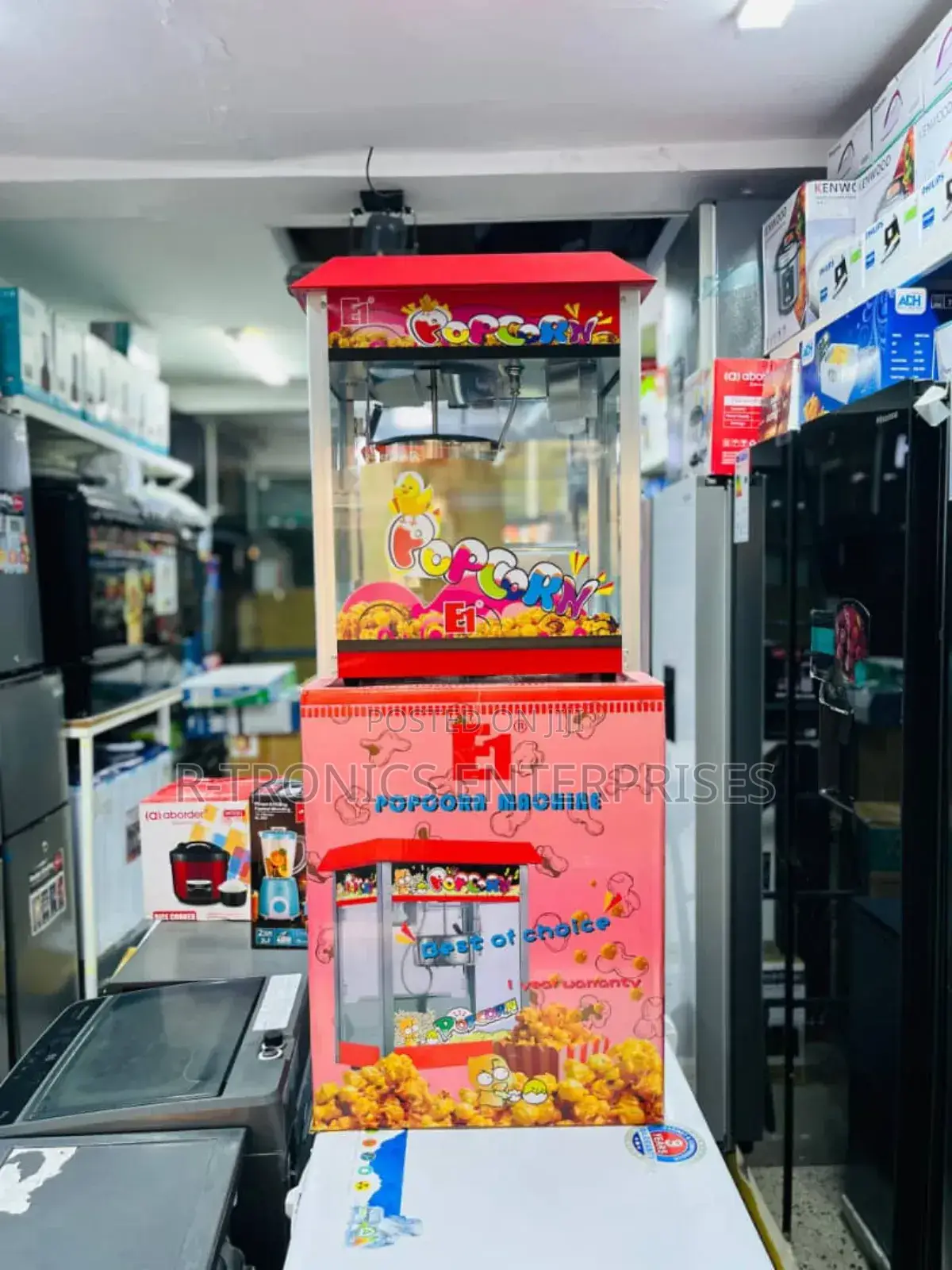 Pinetech Electric Popcorn Maker Machine