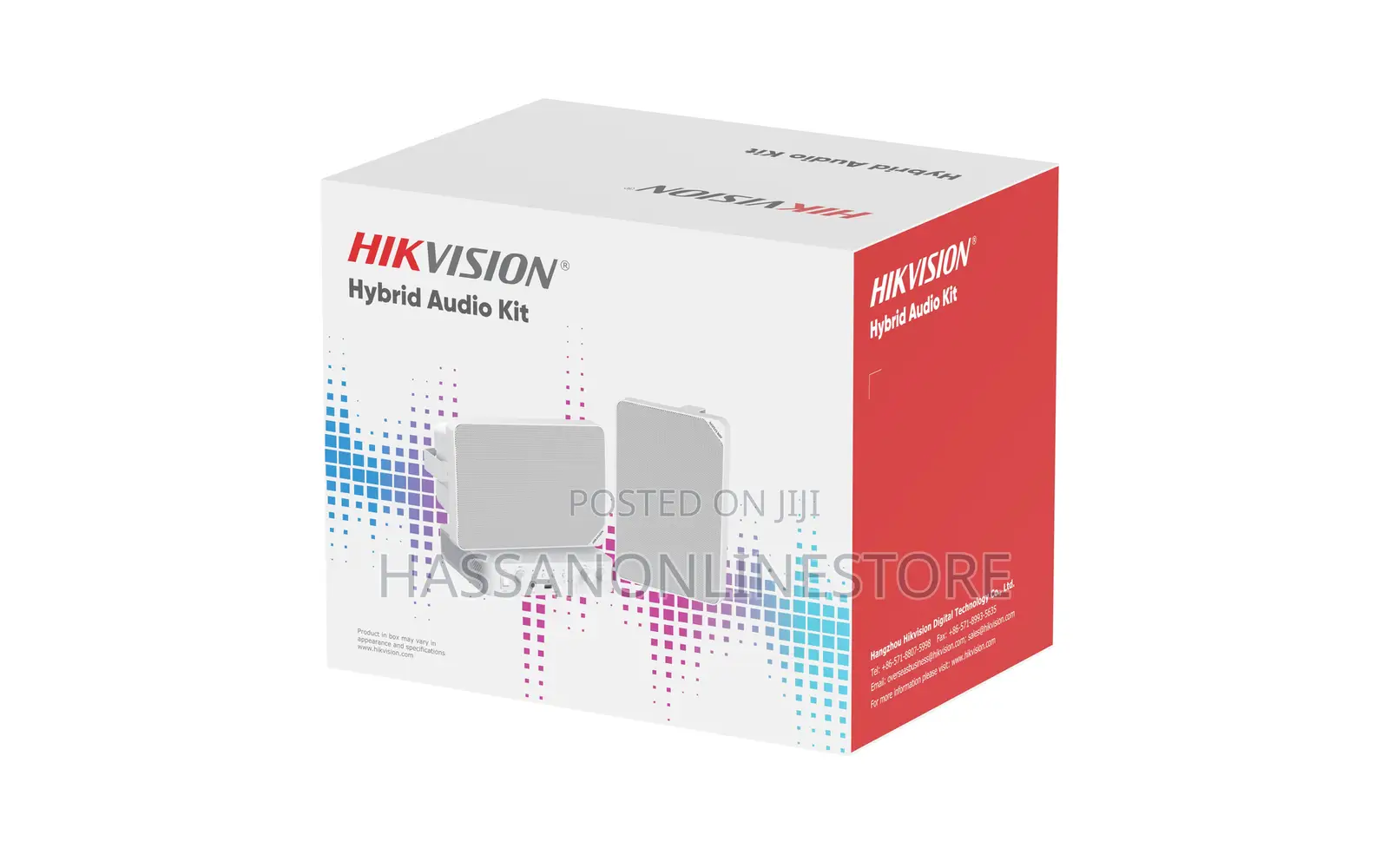 Hikvision Ds-Qae1ka80120-2 Hybrid Audio Kit Speaker