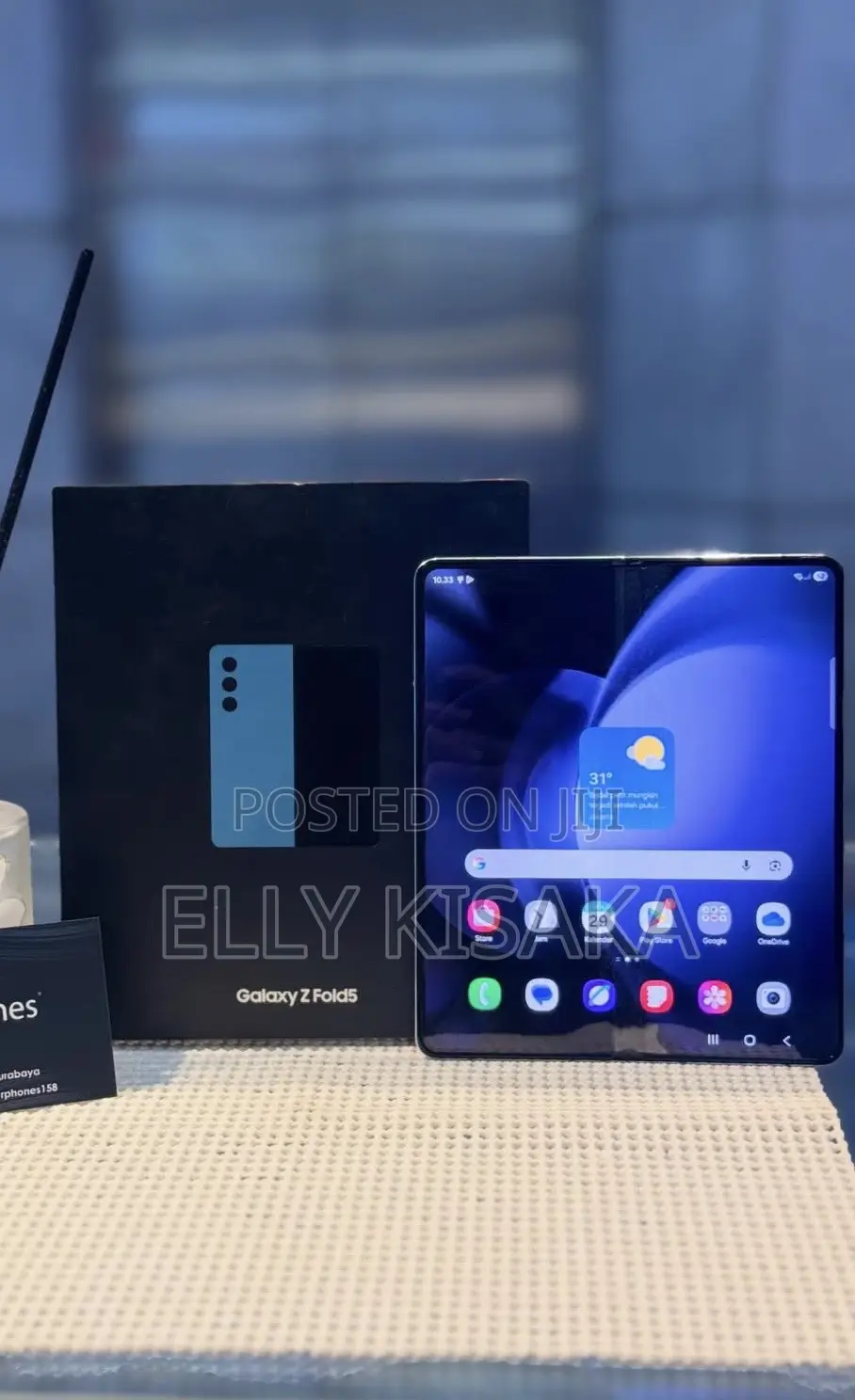 New Samsung Galaxy Z Fold 5 256 GB Purple