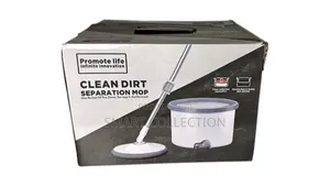 Round Clean Dirt Water Separation Spin Mop