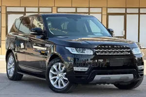 Land Rover Range Rover Sport HSE 4dr SUV 4WD (3.0L 6cyl S/C 8A) 2015 Black