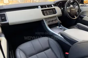 Land Rover Range Rover Sport HSE 4dr SUV 4WD (3.0L 6cyl S/C 8A) 2015 Black