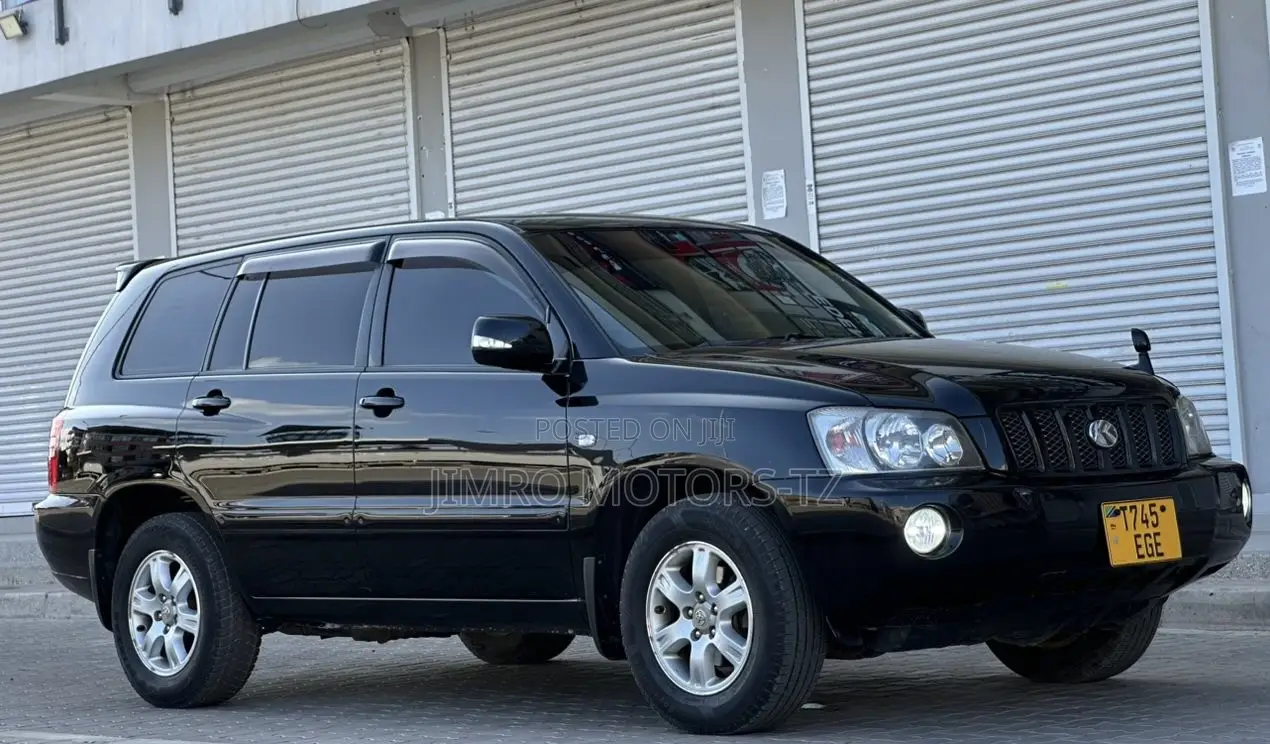 Toyota Kluger 2002 Black