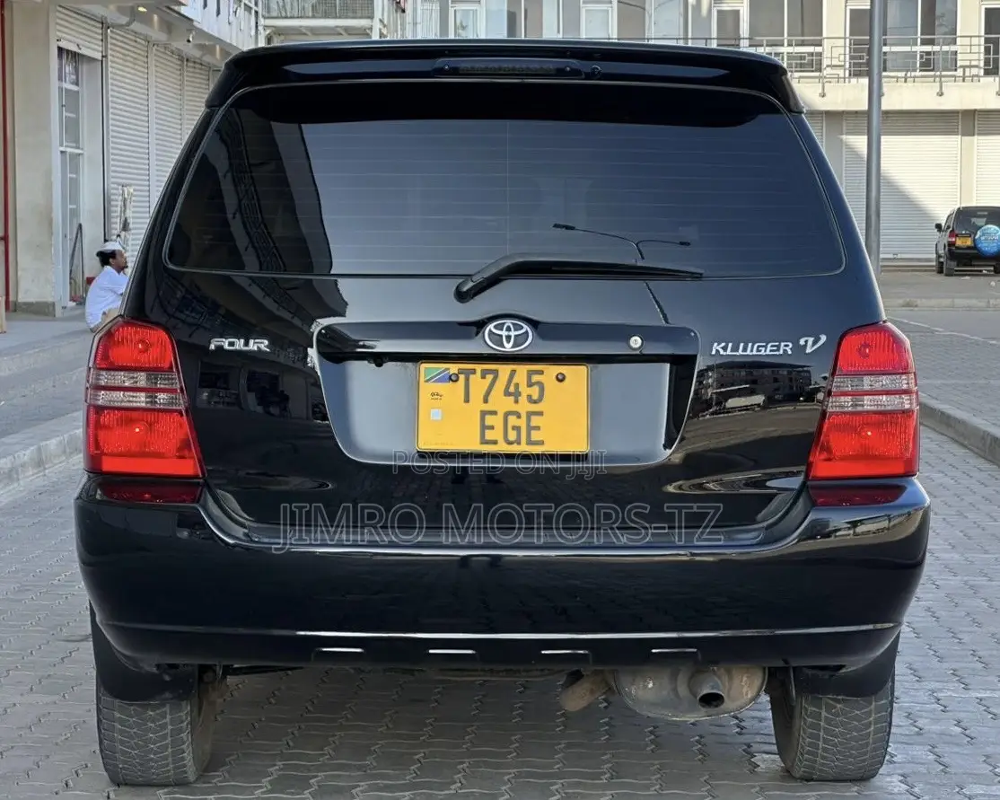 Toyota Kluger 2002 Black