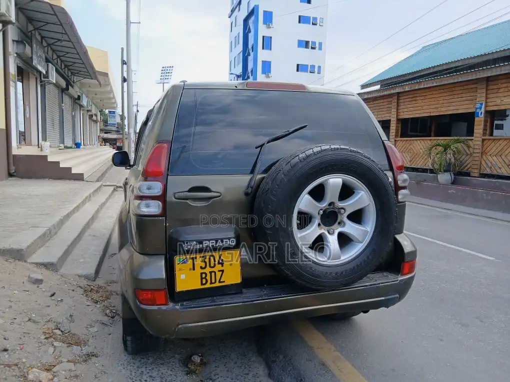 Toyota Land Cruiser Prado 2005 Gray