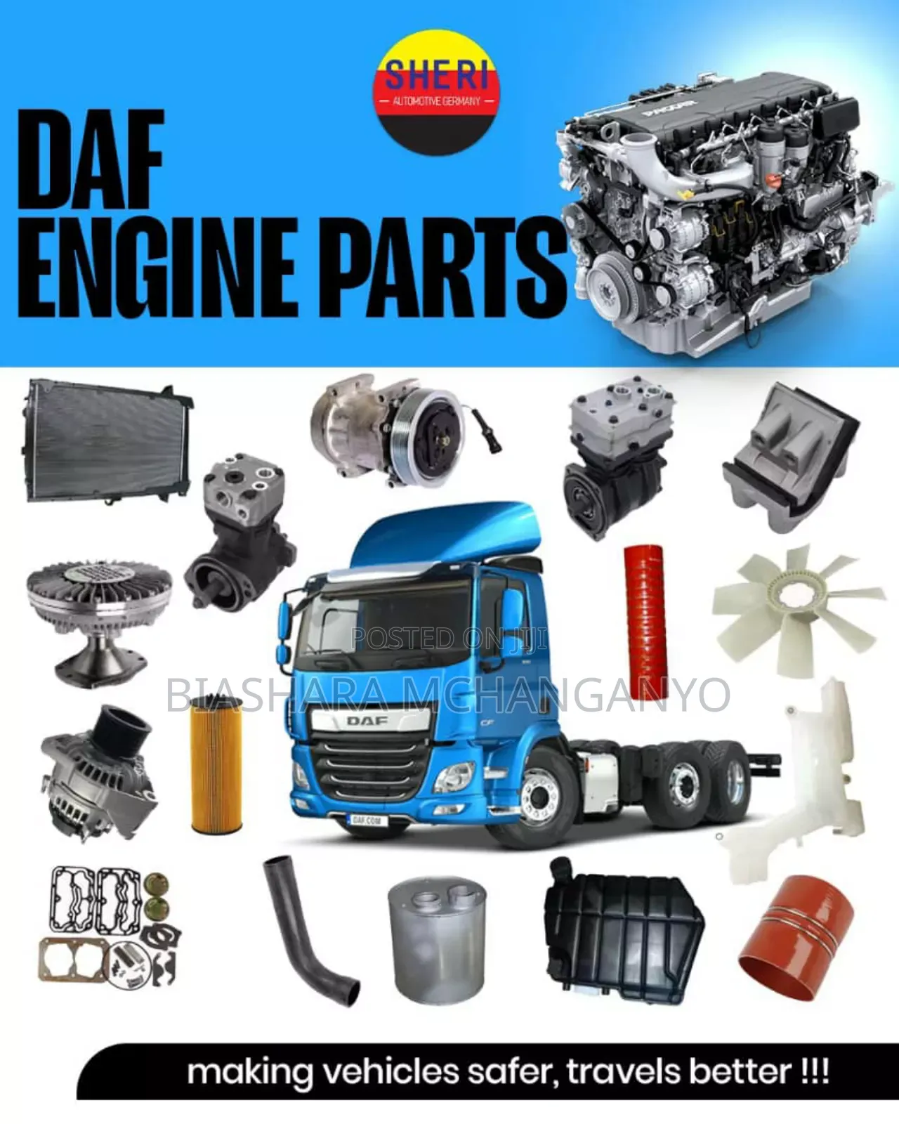 All Trucks Spare Parts Available