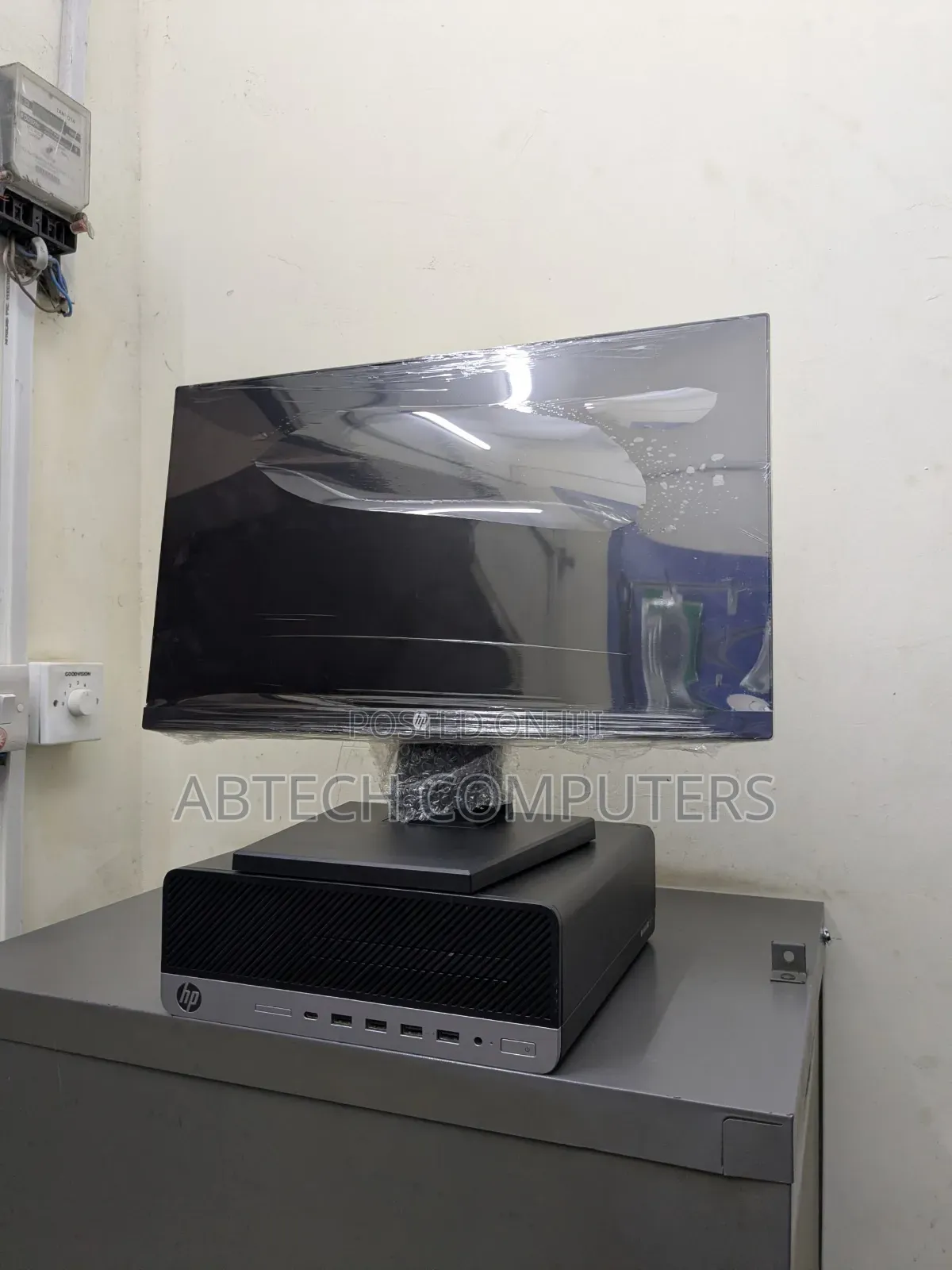 Desktop Computer HP EliteDesk 800 G3 8GB Intel Core I5 SSD 256GB