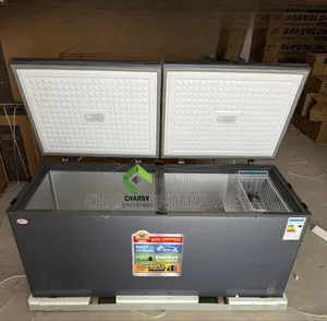 Aero Double Door Chest Freezer 700l Powerful Acf-700 for Butcher Etc
