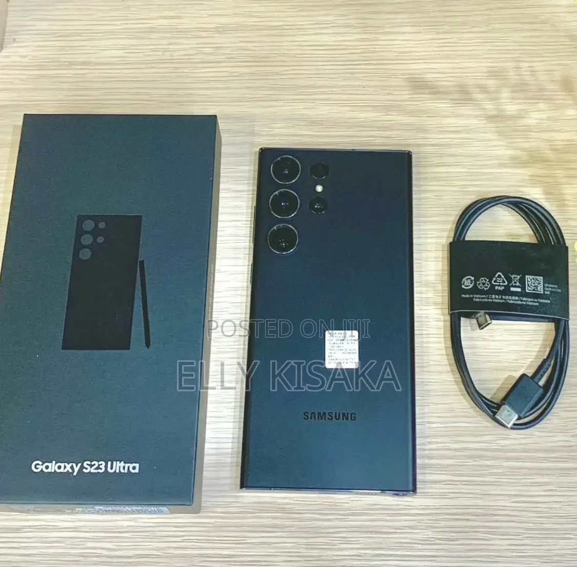 New Samsung Galaxy S23 Ultra 256 GB Black