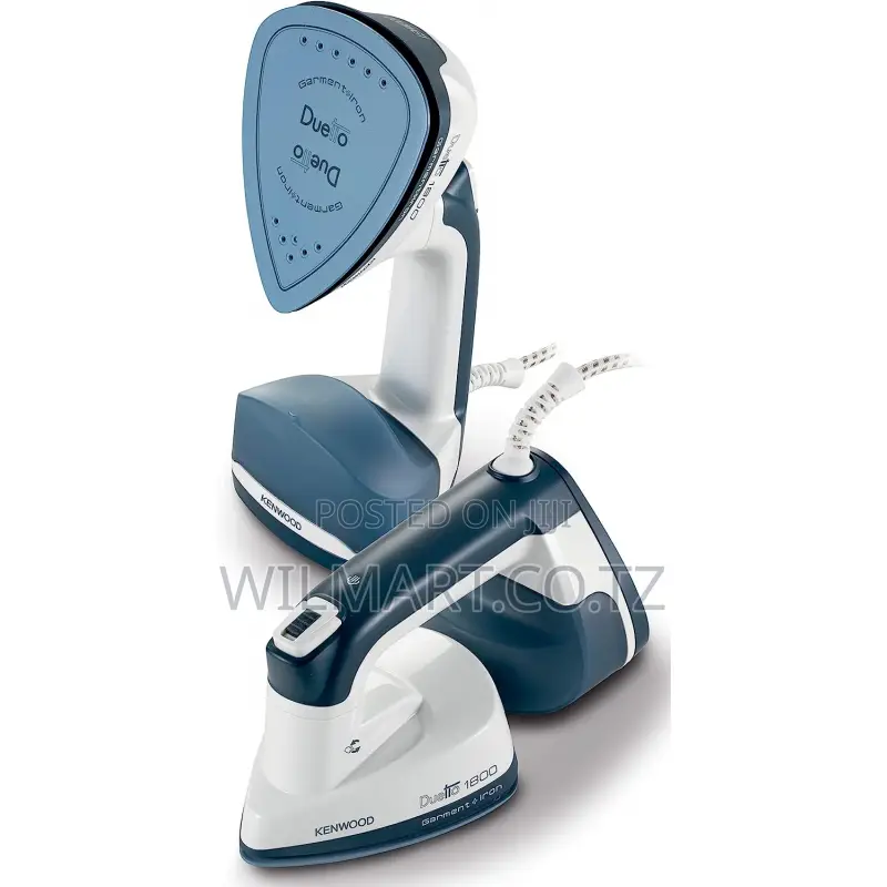 Kenwood Garment Steamer 180ml Tank 2 in 1 With Steam Iron 1000w