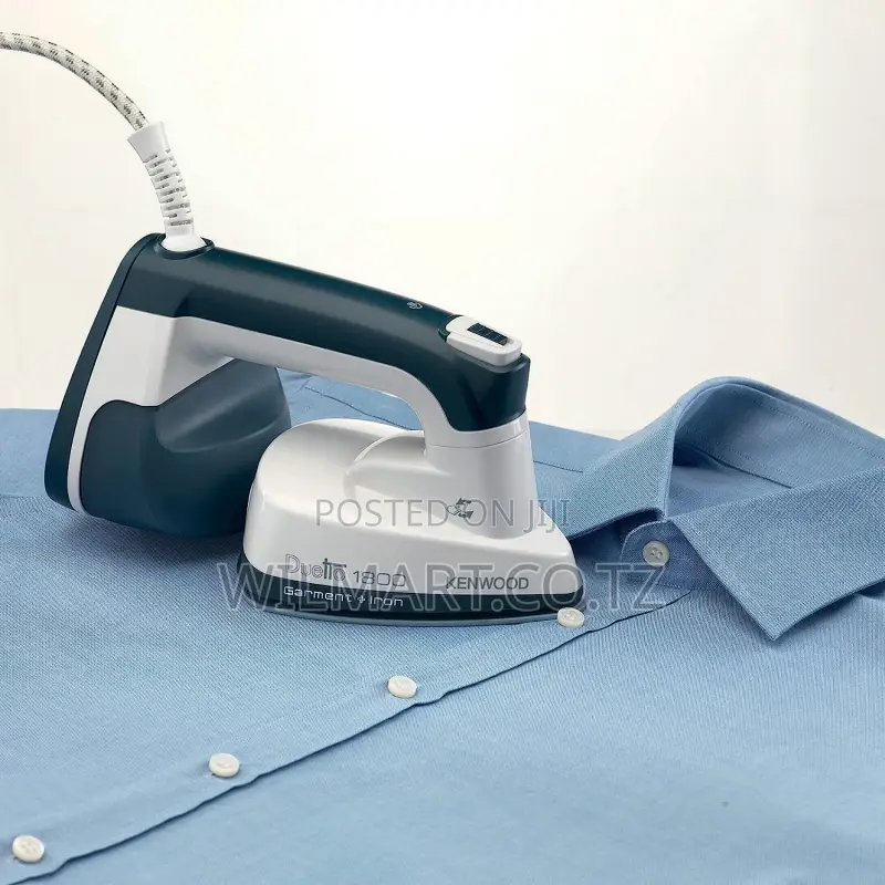 Kenwood Garment Steamer 180ml Tank 2 in 1 With Steam Iron 1000w