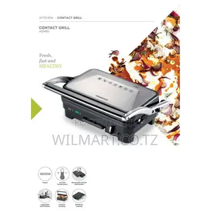 Kenwood Contact Grill Adjustable Temperature Cool Touch Handle 1800w