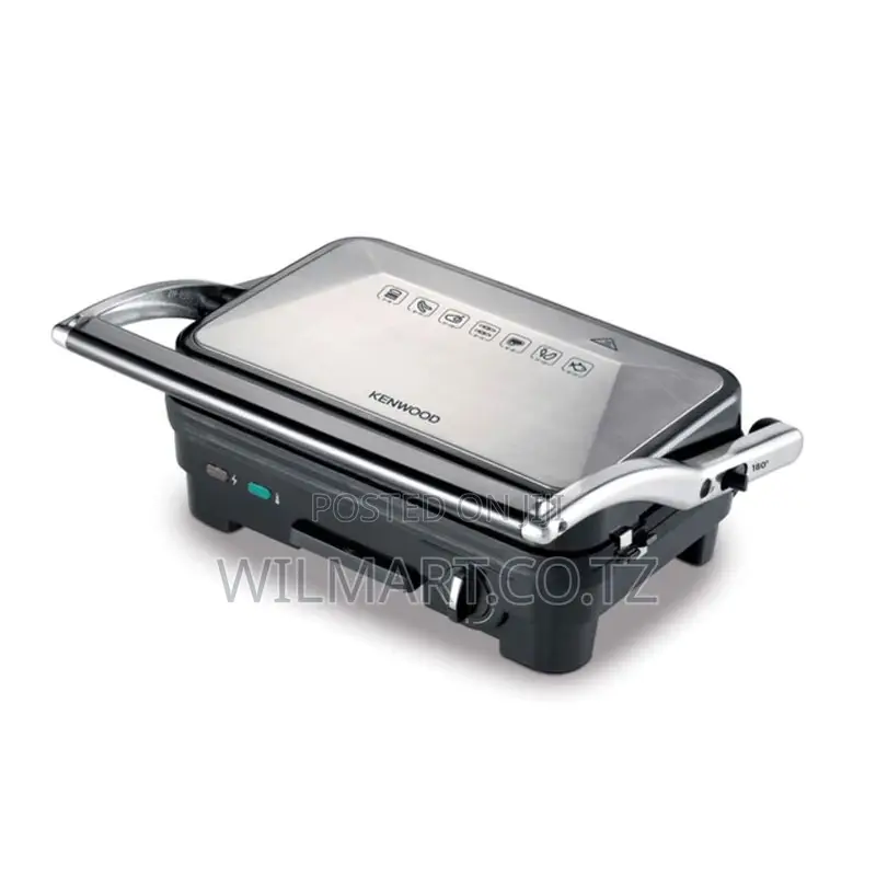 Kenwood Contact Grill Adjustable Temperature Cool Touch Handle 1800w