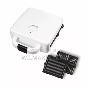 Kenwood Sandwich Toaster 4 Slice 2 in 1 Grill and Sandwich 1300w