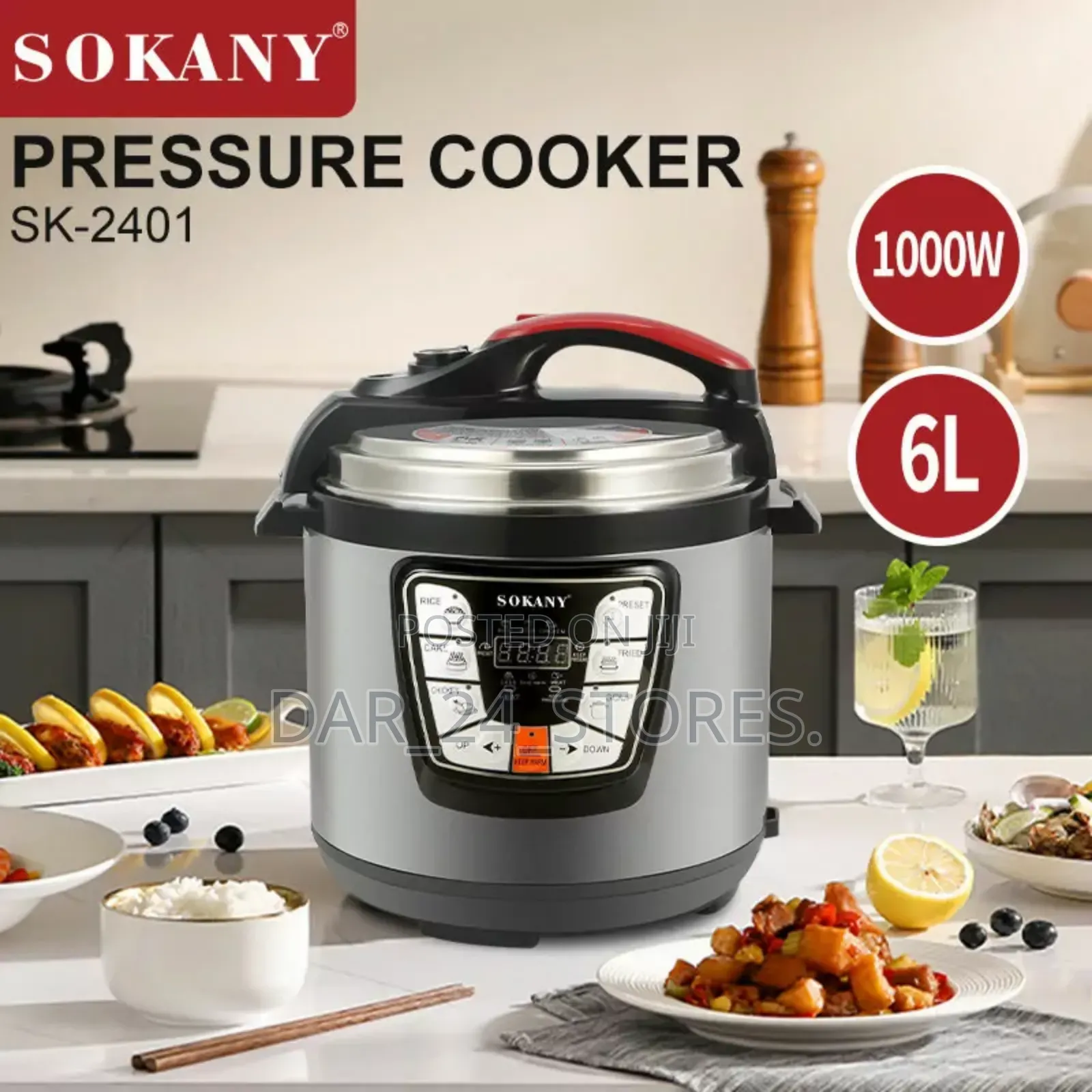 Sokany Pressure Cooker(6l)