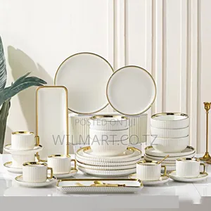 Luxurious Golden Dinner Set 32pcs - Gwu1260l