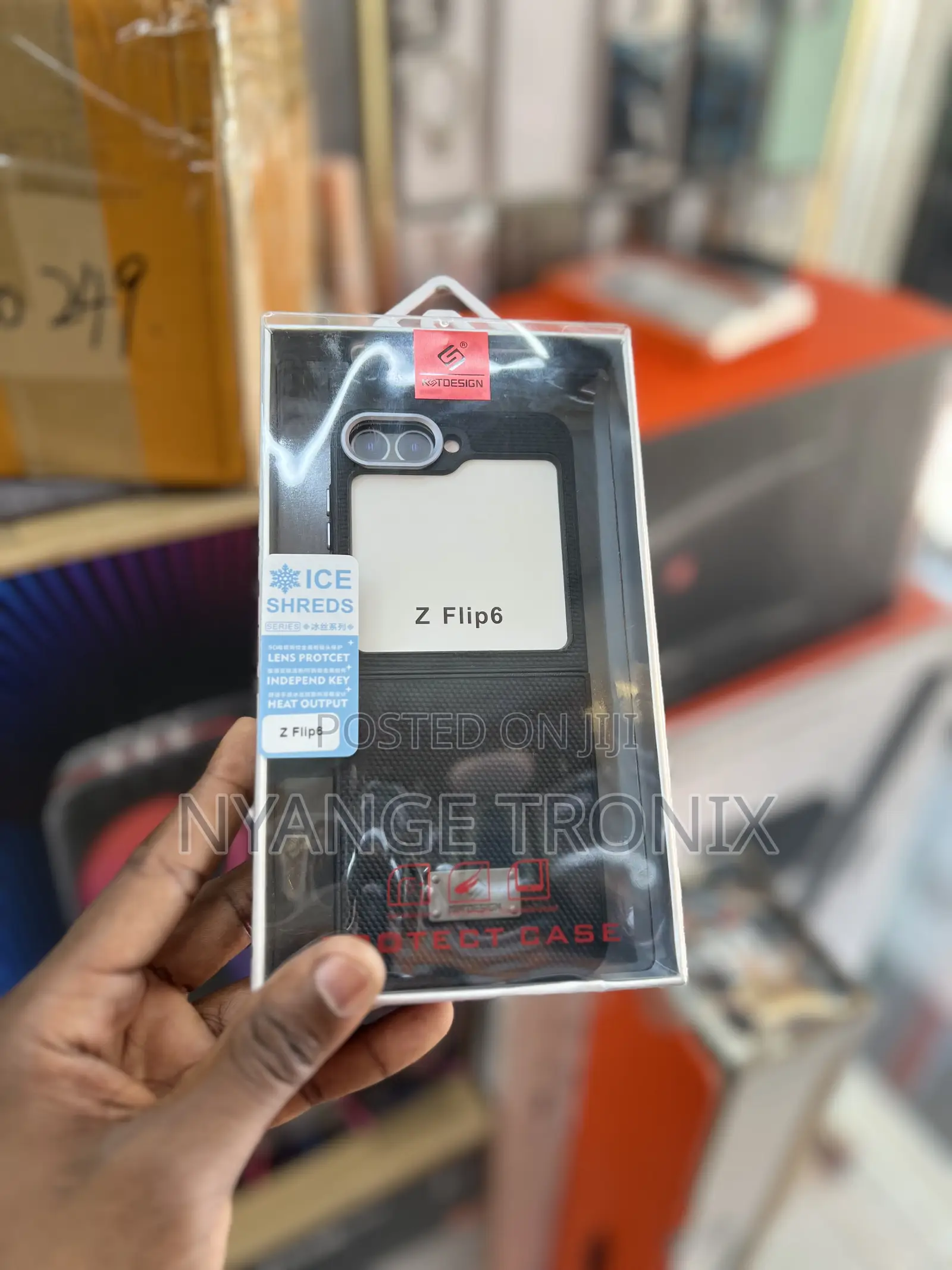 Original Metallic Case for Samsung Galaxy Z Flip 6