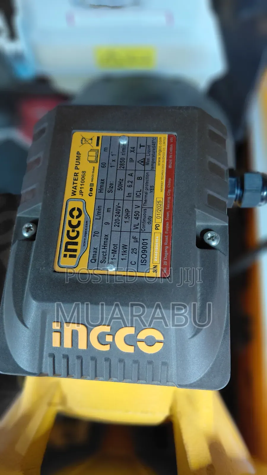 Ingco Surface Water Pump 1,5hp