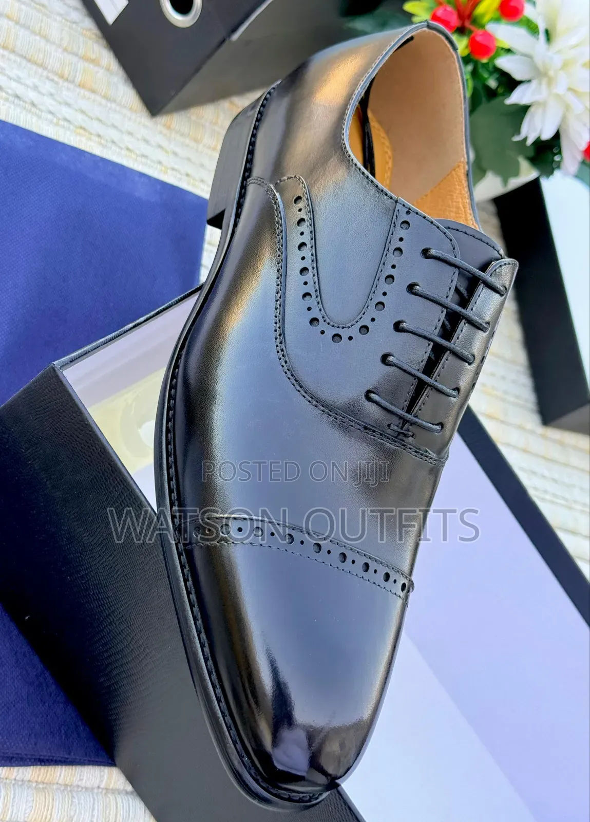 Men's Leather Shoes Very Very Royal Cr7 Branded