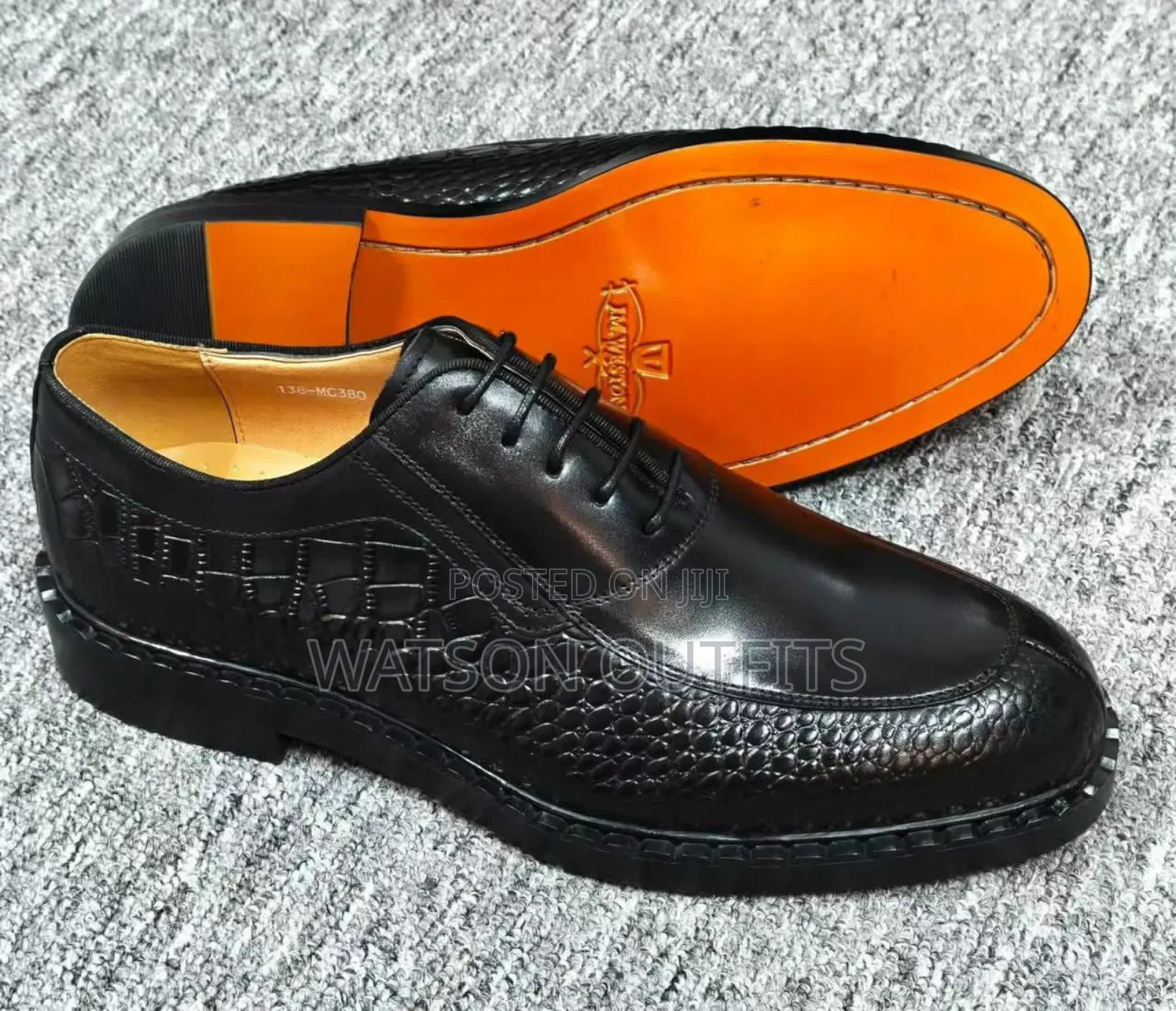 Men's Leather Shoes Classically Very Very Beautiful J.M.Weston Brand