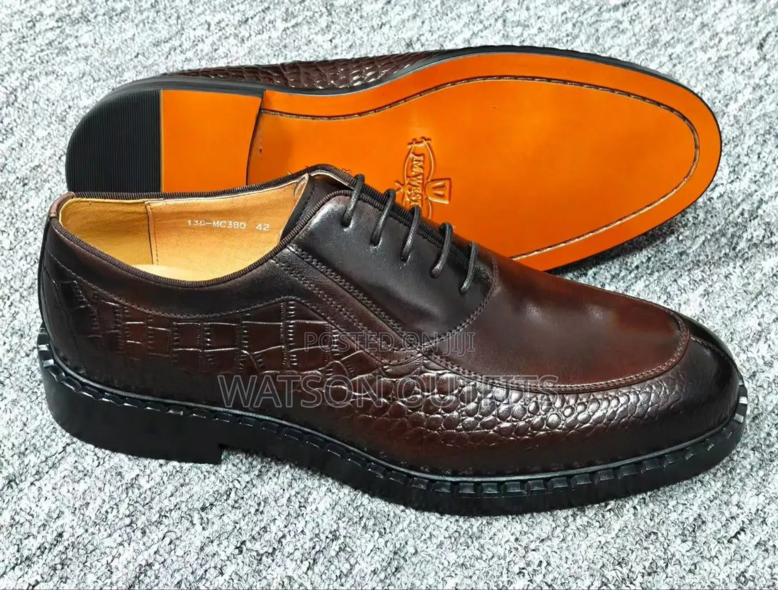 Men's Leather Shoes Classically Very Very Beautiful J.M.Weston Brand