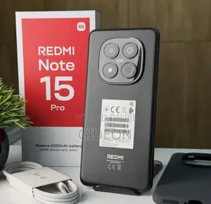 New Xiaomi Redmi Note 15 Pro 256 GB Black