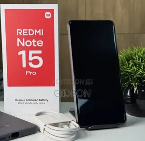 New Xiaomi Redmi Note 15 Pro 256 GB Black