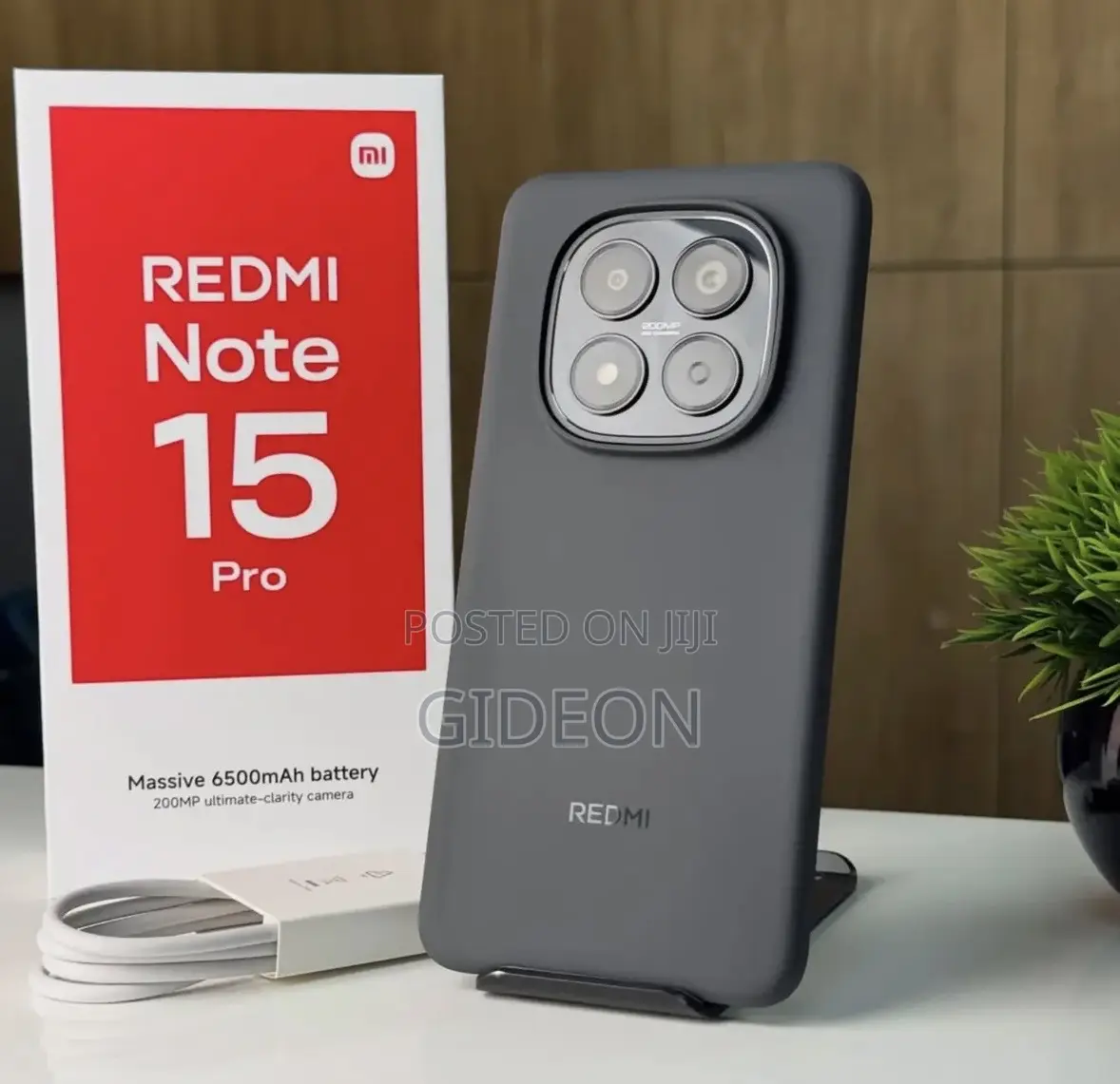 New Xiaomi Redmi Note 15 Pro 256 GB Black