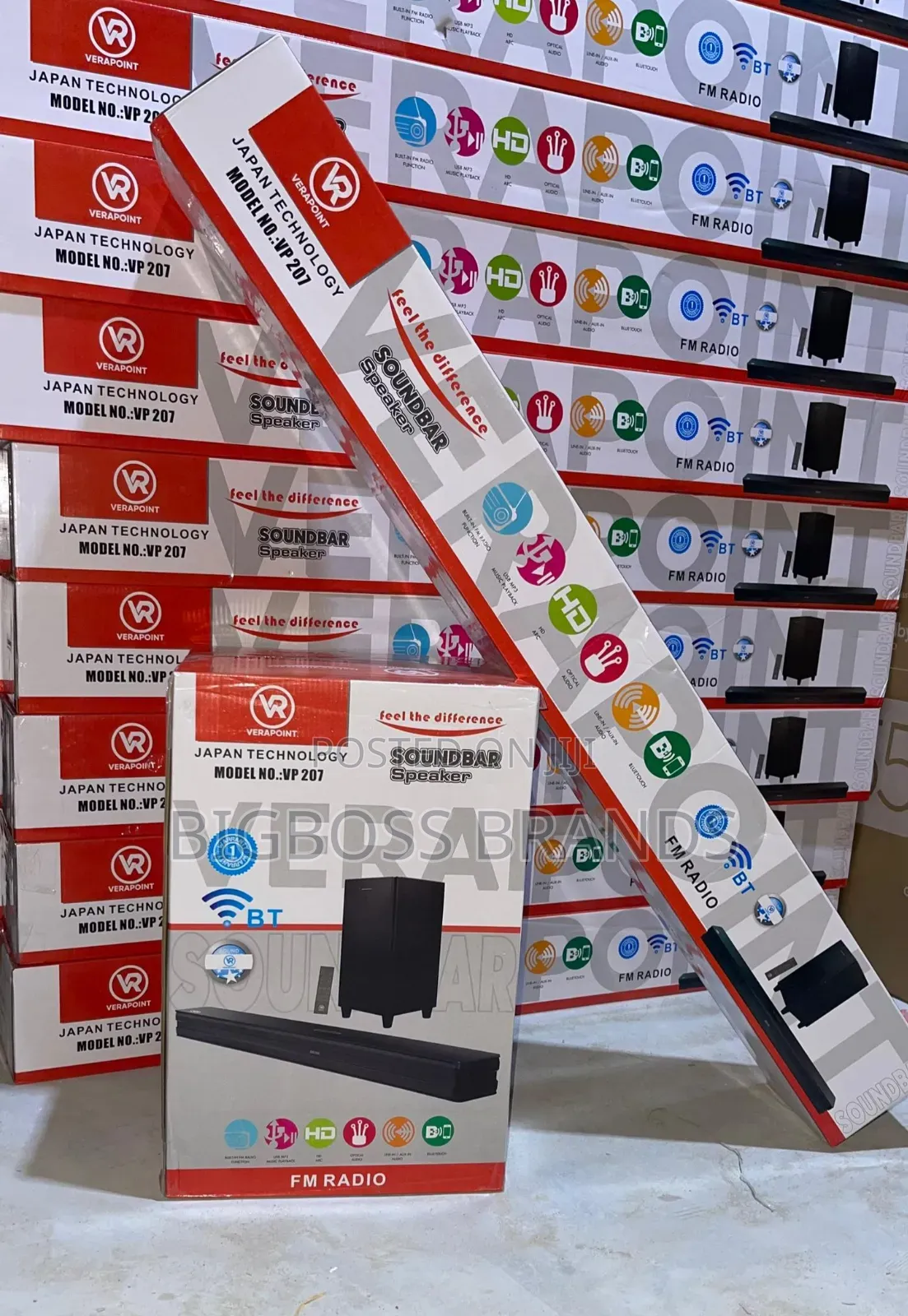 Verapoint Soundbar (Vp207) 300w