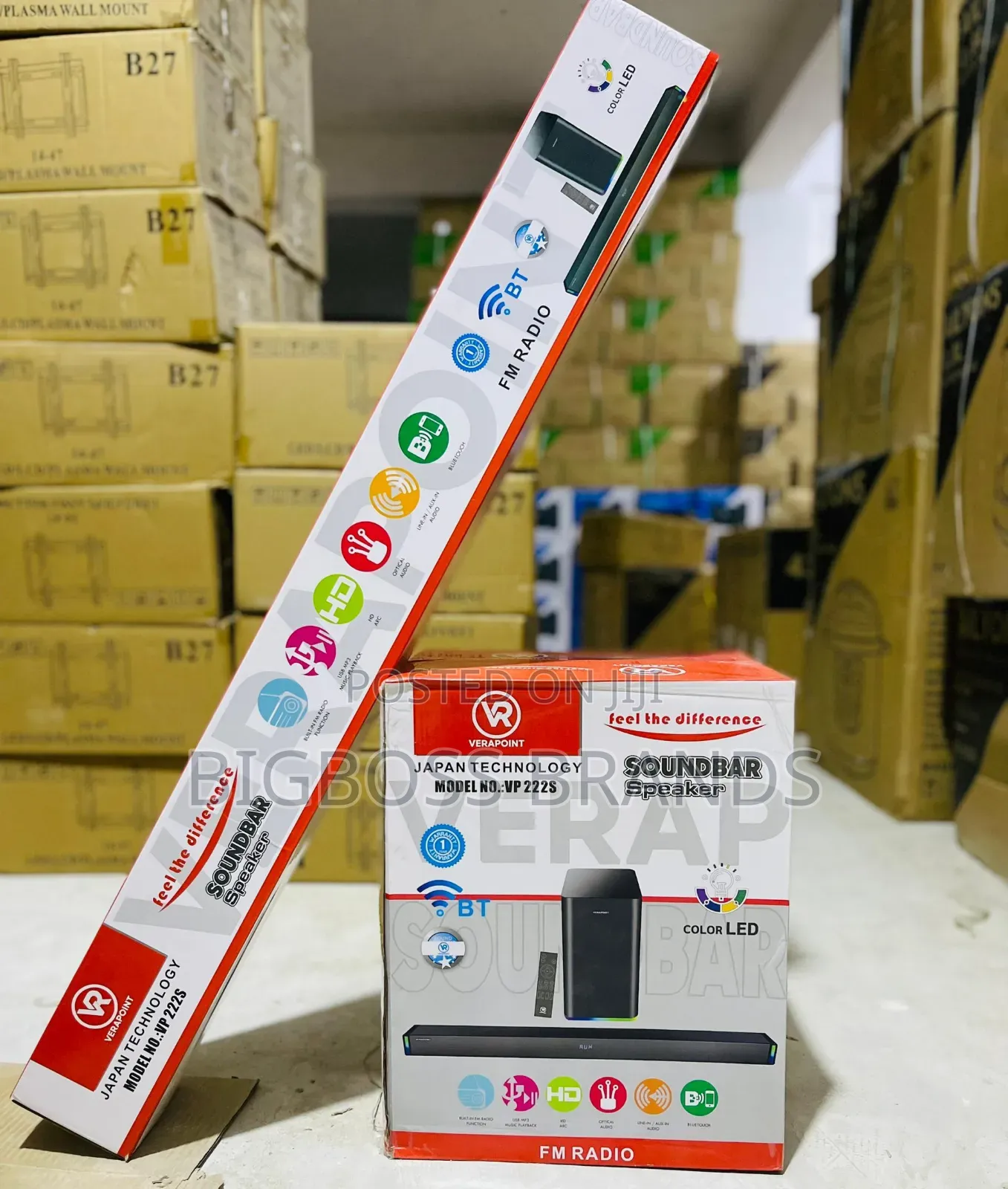 Verapoint Wireless Soundbar 300w 222s