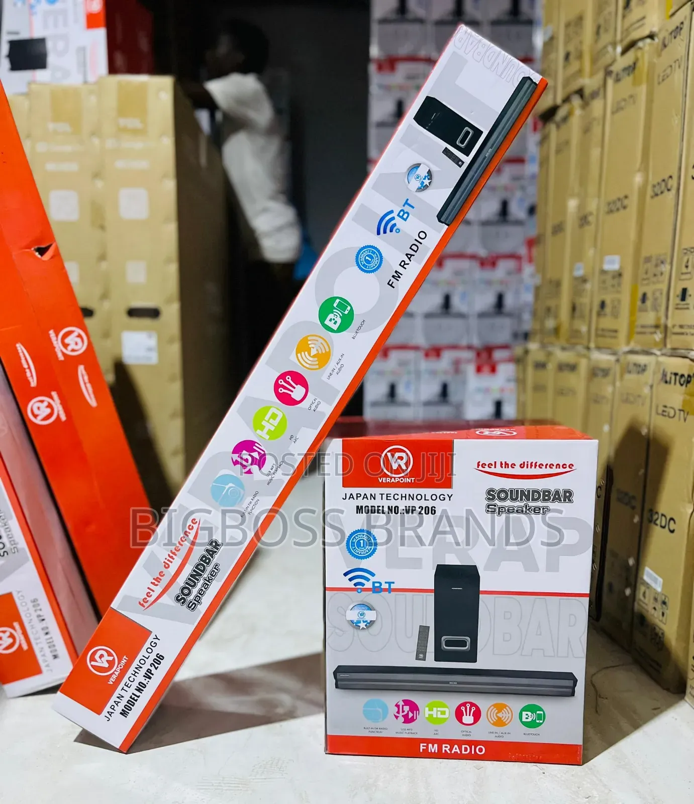 Verapoint Soundbar (Vp-206) - 250w