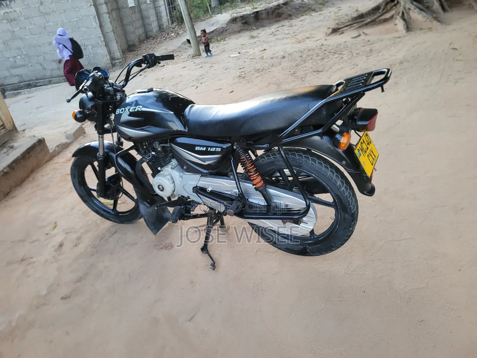 Bajaj Boxer 125 2025 Black
