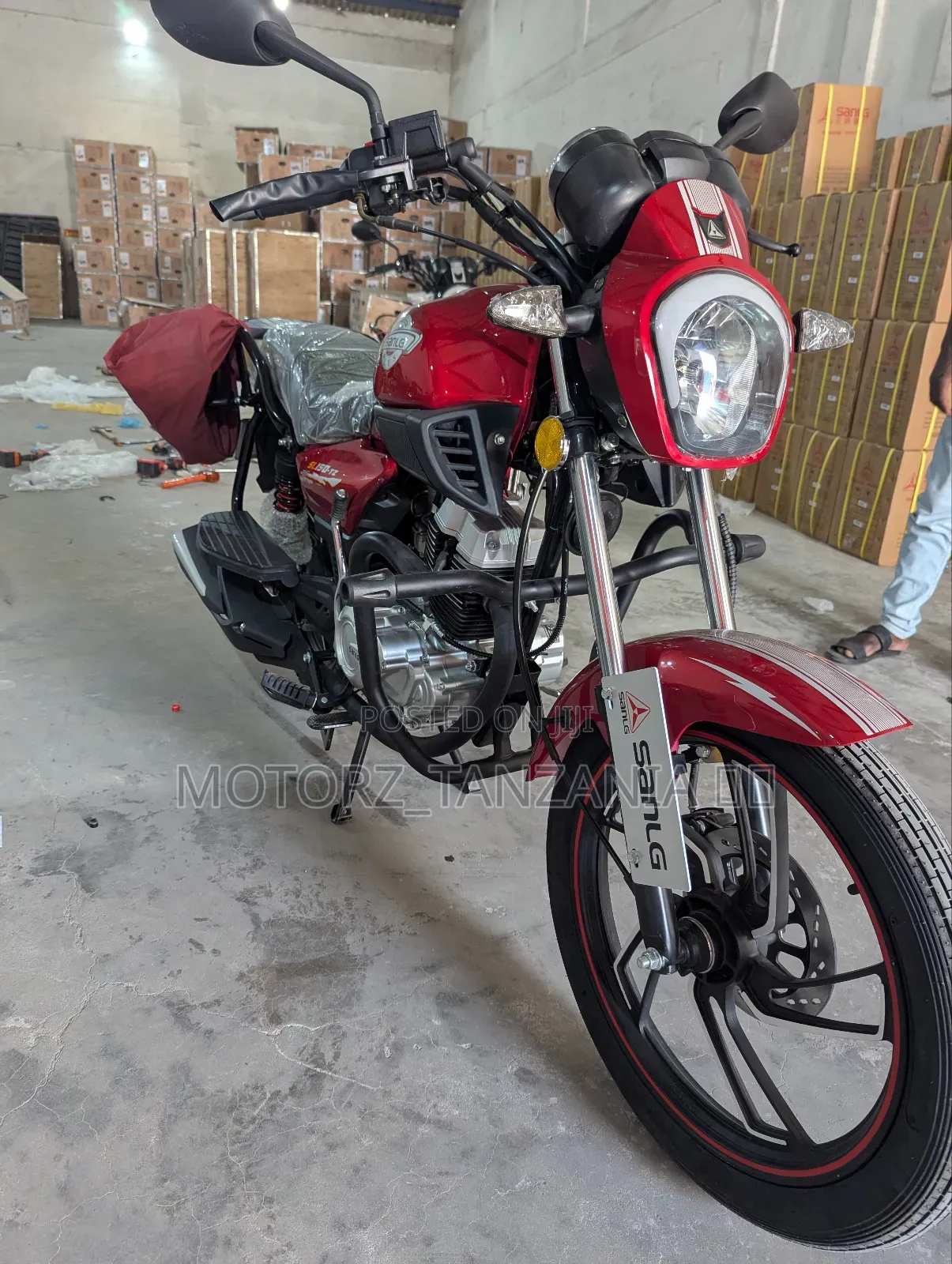 New SanLG SL150-6 2025 Red