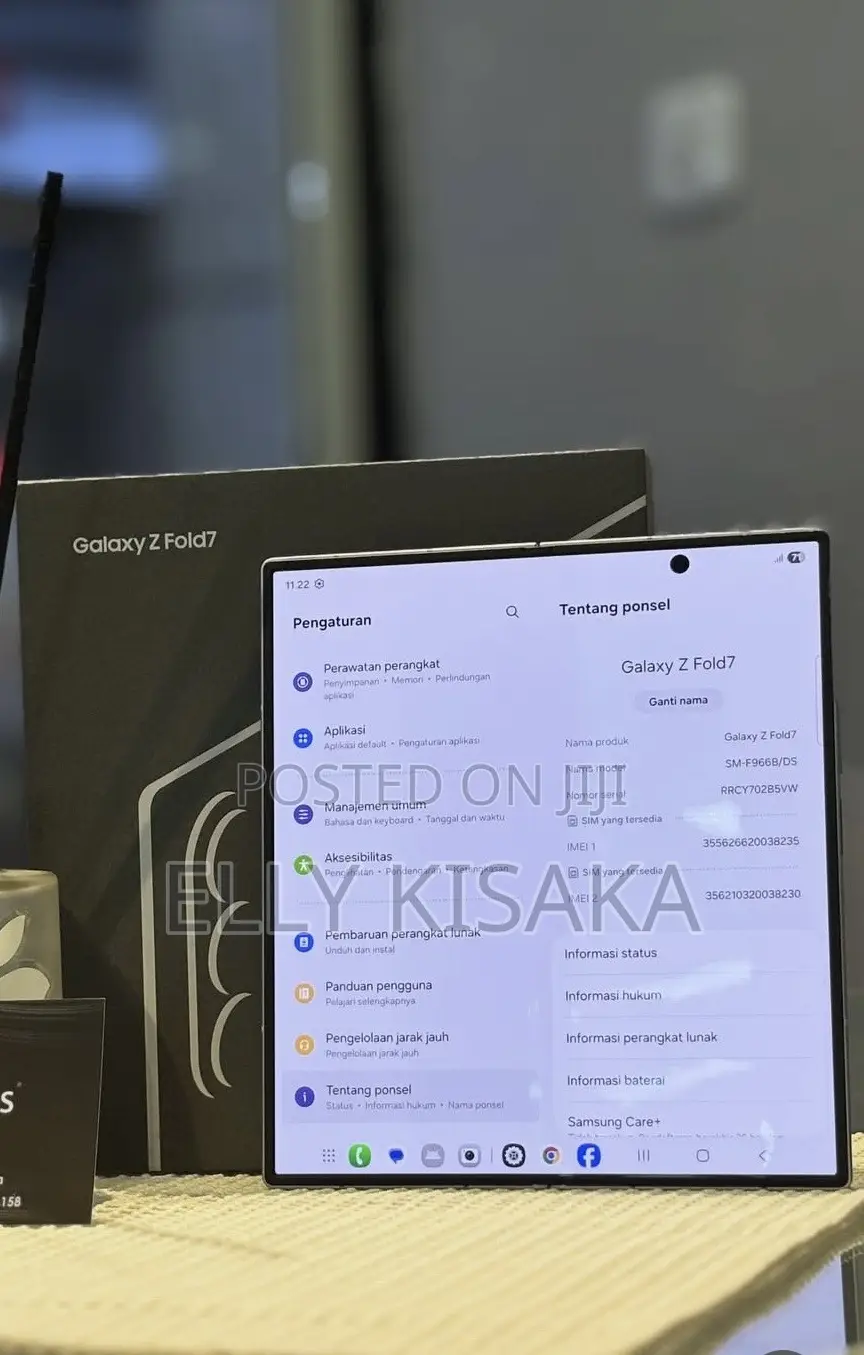 New Samsung Galaxy Z Fold7 256 GB Silver