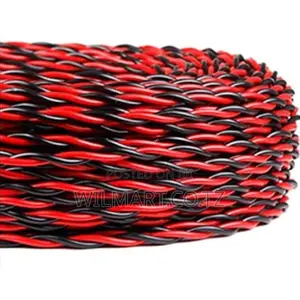 Tronic 0.5mm 2 Core Flexible Red Black Twisted Cable