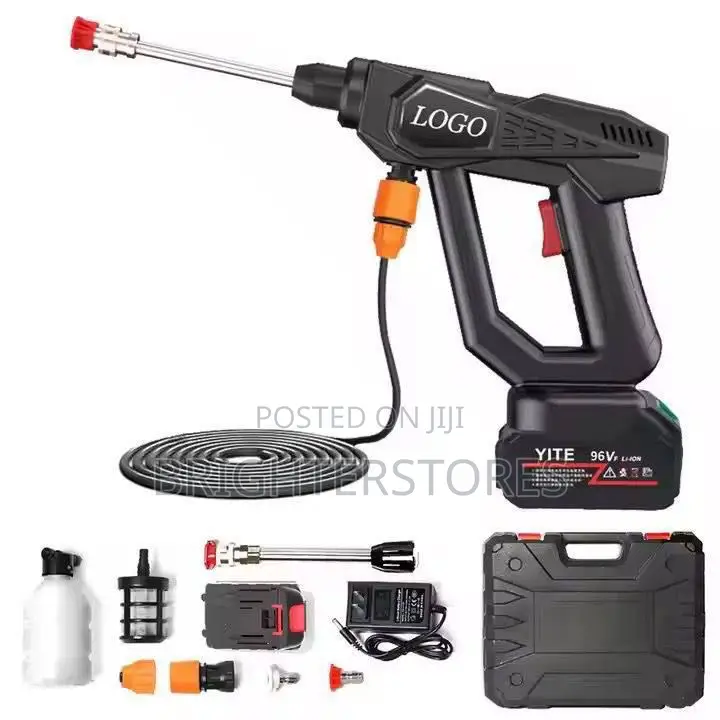 Pressure Gun With Two Batteries