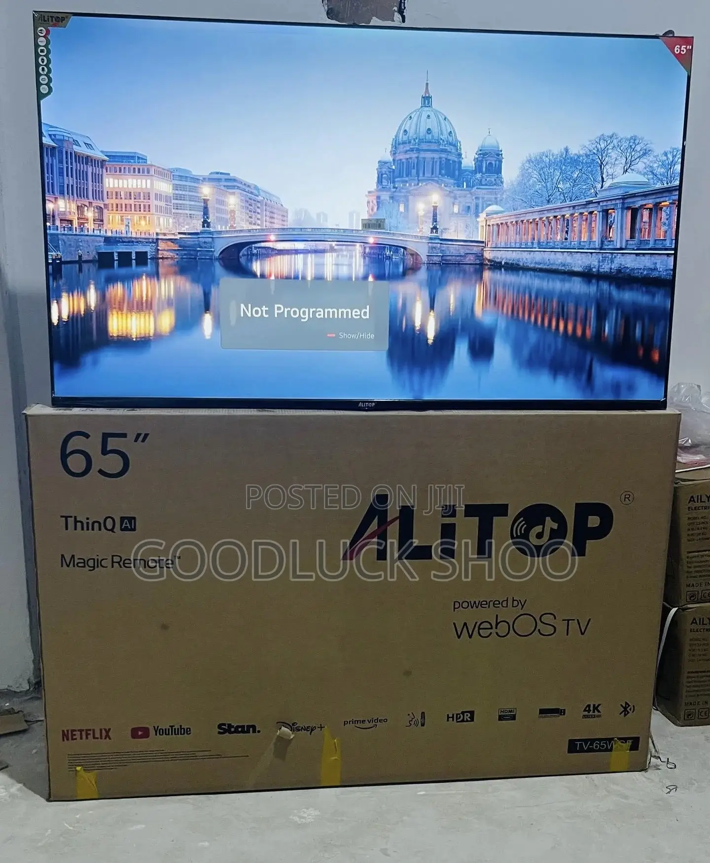Alitop Inch 65" Tv Smart Uhd 