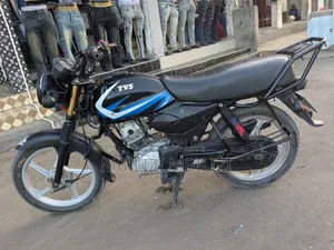 TVS HLX 125 2025 Black